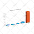 do 3d vector pie, line, bar, flow chart and graphs in illustrator