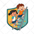 design cute children book illustrations