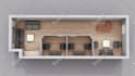 convert 2d architecture plan to 3d floor plan with sketchup model and rendering