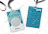 do id badge, lanyard, ribbon, collar design
