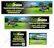 design trailer, food truck, camper or caravan wrap