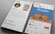 design youtube style business card