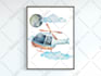 create nursery wall art prints for etsy