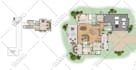 create 2d colored floor plan