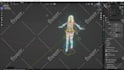rig your 3d model and correctly assign weights to rig