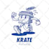 draw retro, vintage cartoon logo and illustration