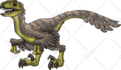 draw dinosaur or monster based your brief