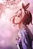 anime style character and background illustration