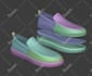 build a 3d polygon modeling of your shoes