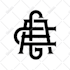 do initial monogram design for tshirt, hat, hoodie, sticker