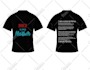 do creative typography and custom t shirt design