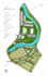 render architectural site plan, masterplan,  landscape plan