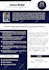 design a professional one page speaker sheet