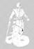 draw character design in lineart