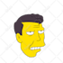 draw you in a simpson style