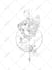 create a custom minimalist or geometric pet tattoo design