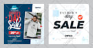 design creative social media post, banner ads design