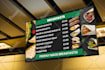 design digital tv screen menu restaurant menu design