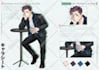 draw custom character sheet, reference sheet design in anime style for oc detail