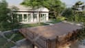 design your landscape or outdoor environment, 3d modeling, image rendering