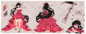 design a reference sheet for an existing or custom character