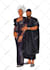 draw a custom african or nigerian wedding illustration in traditional attire