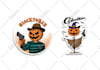 illustration stickers, hand drawn designs for printing