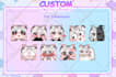 do custom twitch emotes or badges