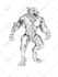 draw a detailed classic illustration with cross hatching