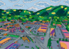 draw cartoon backgrounds, landscapes, scenes, illustrations