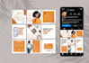 design aesthetic canva templates for instagram and linkedin