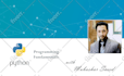 teach you programming fundamentals as a python tutor