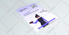 design clean modern brochure, flyer, booklet for everything