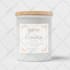 candle label design with unlimited revisions