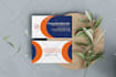 do luxury minimal creative business card design