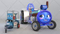 create a 3d character model for games or film