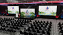 create event stage design and complete layout rendering