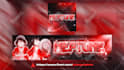 create an eye catching twitch logo and banner