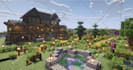 build minecraft lobby, map, house, spawn in java or bedrock
