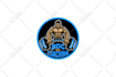 create physical fitness, bodybuilding, gym, yoga logo