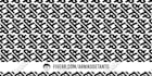 create monogram seamless pattern from your logo