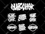 freestyle hand drawn typography lettering logo and t shirt