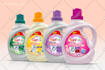 do cleaning label, product, sticker, pouch and packaging