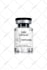 design peptide, vial, product label design, 3d mockup