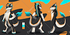 create a custom furry and fursona reference sheet