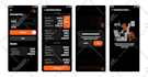 design a professional UI for IOS and android mobile app