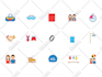 design unique, beautiful simple icon set pack