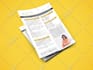 create professional flyer, brochure and invitation