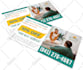 design postcard, promotional direct mail eddm, poster, flyer, mailer