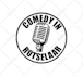 do modern high quality comedy logo design